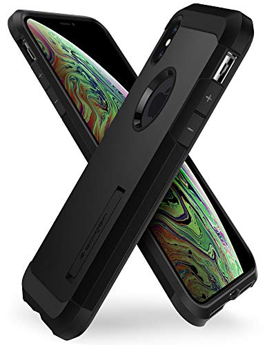 Spigen Funda Tough Armor Compatible con iPhone XS Max - Negro