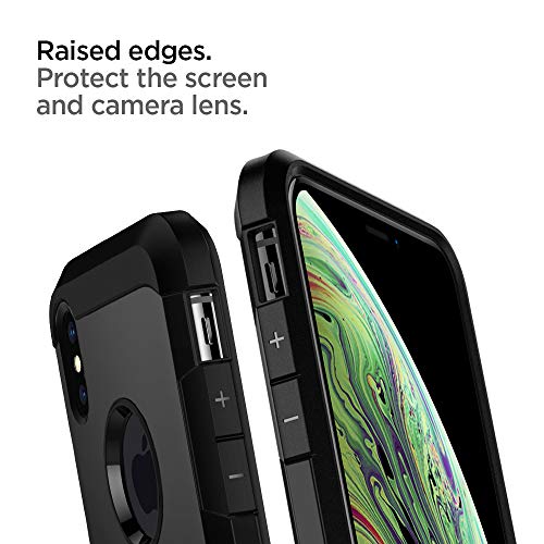 Spigen Funda Tough Armor Compatible con iPhone XS Max - Negro