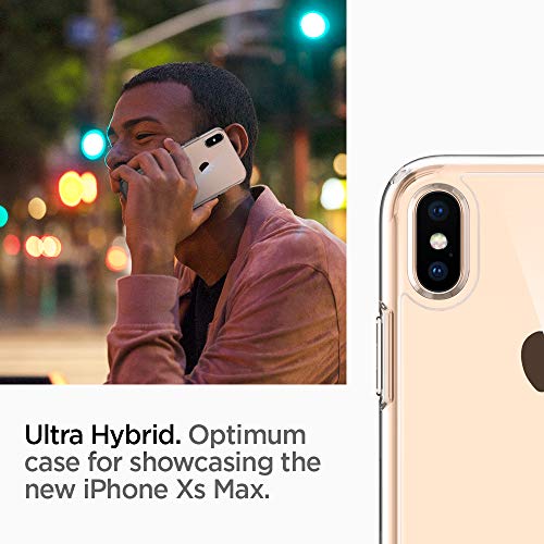 Spigen Funda Ultra Hybrid Compatible con iPhone XS MAX - Transparente