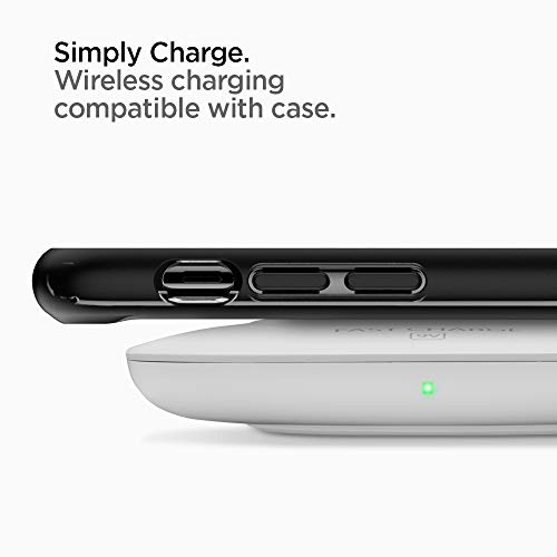 Spigen Funda Ultra Hybrid Compatible con iPhone XS y Compatible con iPhone X - Negro