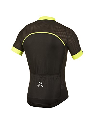 Spiuk Race Maillot, Hombre, Negro/Amarillo, M