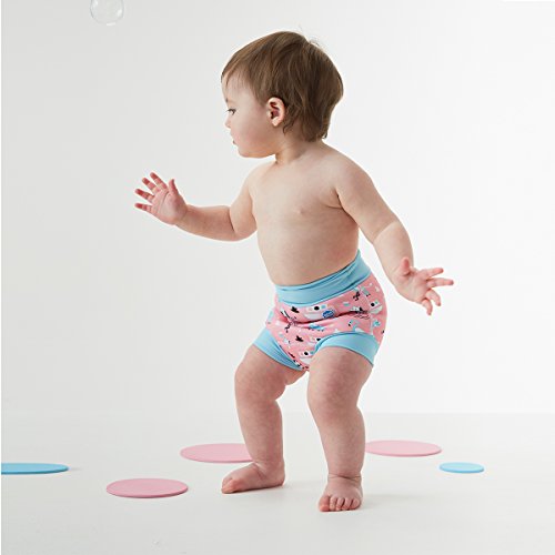 Splash About Happy Nappy Pañal de Baño Reutilizable - Nina's Ark 12-24 Meses