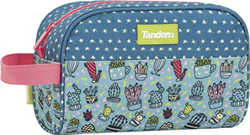 Sportandem Tandem Cactus Neceser Viaje Adaptable C/AC - Neceser, Unisex Adulto, Multicolor (Multicolor)