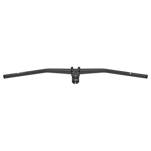 SQlab 3OX Aluminio, Low 12° Manillar, Adultos Unisex, Negro/Gris
