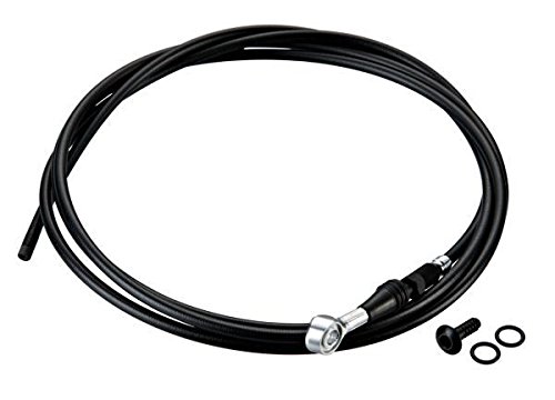 Sram Road SRAM Disc Brake Hydraulic Hose Kit Black 2000mm (Includes Caliper Banjo & Fittings) - Flat Mount Calipers