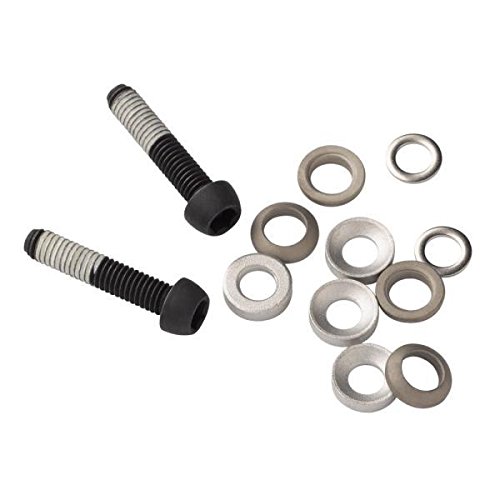 SRAM Uni Tornillos para Flat Mount Adapter T25, Titanio 2 Pieza, 00.5318.005.015 Frenos/bremsa Capas, Plata, 22 mm