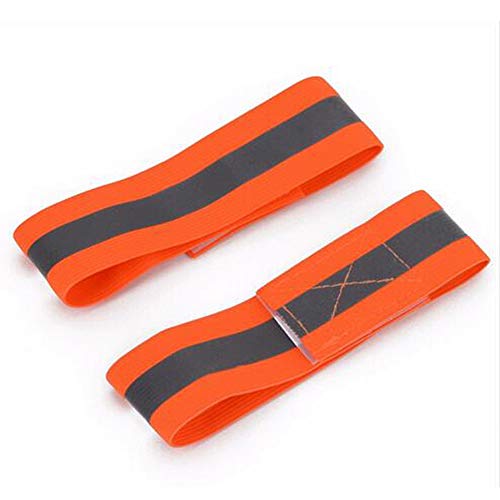 SSyang 10 Piezas Bandas Reflectantes Elásticas,Brazalete Reflectante Bandas Reflectantes Pierna Elásticas Reflectante Alta Visibilidad Correr Aire Libre Ciclismo Cinturón de Seguridad Reflectante