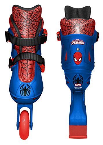 STAMP - Patines en línea de 4 ruedas - tamaño ajustable 30-33 – SPIDERMAN