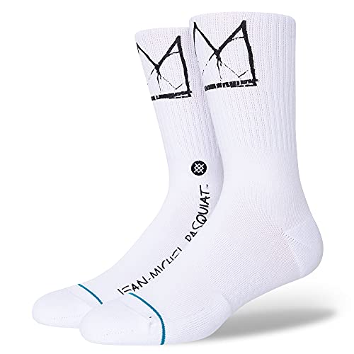 Stance Men's JMB Signature Crew Socks White L