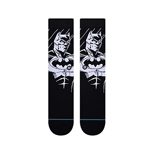 Stance Men's The Batman Crew Socks Black L