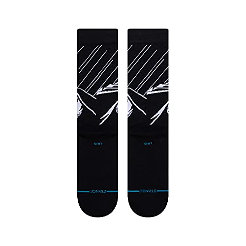 Stance Men's The Batman Crew Socks Black L