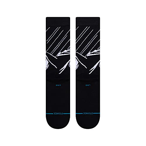 Stance Men's The Batman Crew Socks Black L