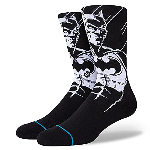 Stance Men's The Batman Crew Socks Black L