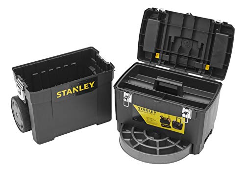 STANLEY 1-93-968 - Taller móvil para herramientas 2 en 1, 47 x 29.7 x 62 cm