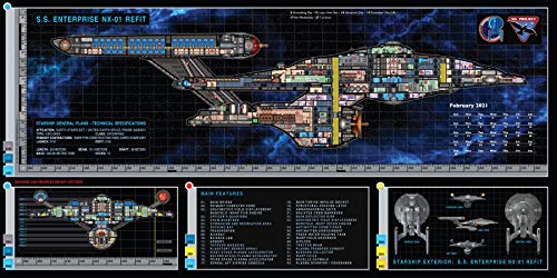 STAR TREK SHIPS OF LINE 2021 WALL CALENDAR