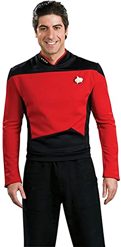 Star Trek: TNG Adult Deluxe Commander Uniform Fancy Dress Costume Medium