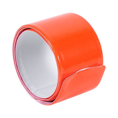 Starbun Tiras Reflectantes de ciclismo-20 Piezas Correas Reflectantes portátiles Pantalón de Seguridad Correa de Pierna Correa para Ciclismo Senderismo(Rojo)