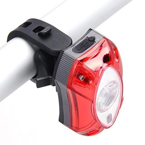 Starnearby Raypal - Luz Trasera para Bicicleta (3 W, USB, Recargable, Impermeable)