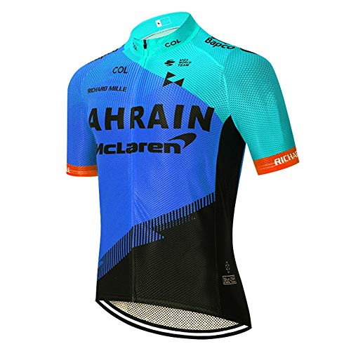 STEPANZU Ropa Ciclismo Verano Hombre Corta Maillot MTB Transpirable Maillot Ciclismo Hombre para al Aire Libre Bicicleta Montaña Ropa Hombre