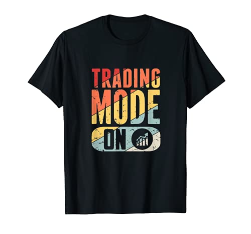Stock Altcoin modo de comercio en Vintage apenado Camiseta