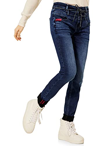 Street One 374562 Jeans, Nice Blue Sportive Wash, 27W x 30L para Mujer