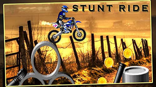 Stunt Bike Racing Trail Xtreme: Bike Tricks Master - An Adventurous Side-Scrolling Game Free