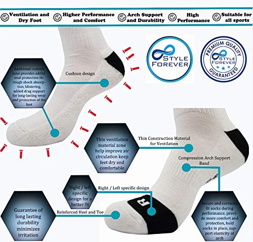 STYLE FOREVER ® Crisantemos Active deportes Calcetines de impresión 3D para Baloncesto Voleibol Tenis Fitness Respirable Actividades al aire libre Calcetines deportivos para alto rendimiento (43-46)