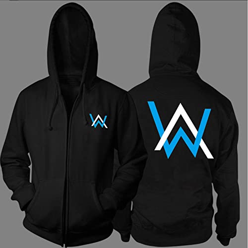 Sudadera Con Estampado De La Serie Alan Walker, Nueva Manga Larga 2020, Sudadera Con Capucha Para Parejas, Jersey, Regalar Un Regalo/black/M