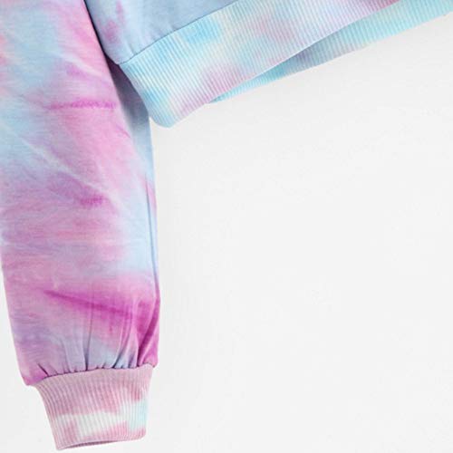 Sudadera Mujer con Capucha 2020 Tie-Dye Estampado Originals - Chica de Moda Suéter Otoño e Invierno Manga Larga - Vibrante Abrigos para Niñas y Mujeres