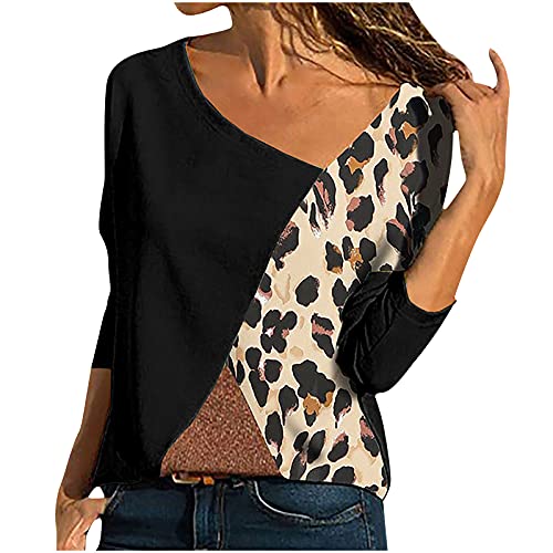 Sudadera para Mujer,Moda Manga Larga Casual Fuera del Hombro Sudaderas Cortos Cuello Redondo Jersey Mujer Otoño Primavera Blusa Tops Tumblr Suéter Mujer Abrigo Deportiva vpass