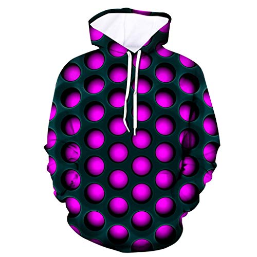Sudaderas con Capucha con Estampado 3D Chaqueta Divertida En 3D para Hombres Abrigo De Oso Manga Larga con Capucha Abrigo con Capucha Blusa Tops