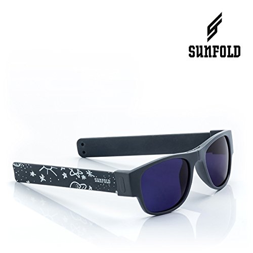 Sunfold Tribu Gafas de Sol Enrollables, Hombre, Gris Oscuro, Talla Única