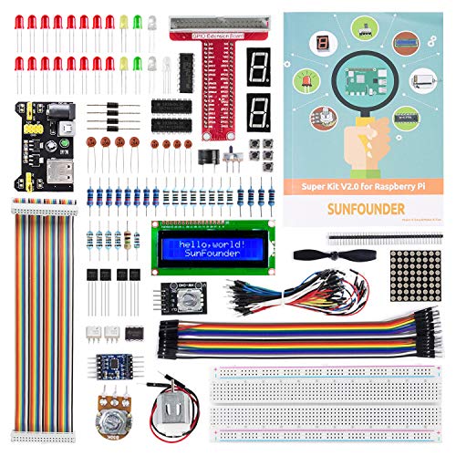 Sunfounder Project - Super Starter Kit de componentes para Raspberry Pi Modelo B+ V2.0