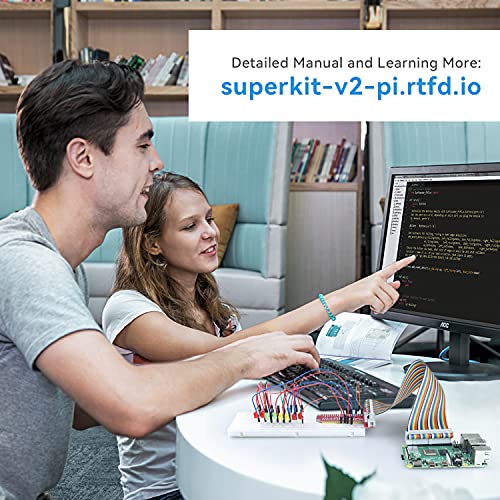 Sunfounder Project - Super Starter Kit de componentes para Raspberry Pi Modelo B+ V2.0