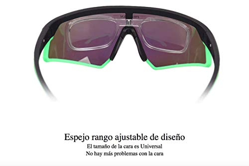 sunglasses restorer Gafas de Ciclismo Espejadas para Hombre y Mujer, Ligeras y Resistentes. Lente Fotocromática y Polarizada Extra.