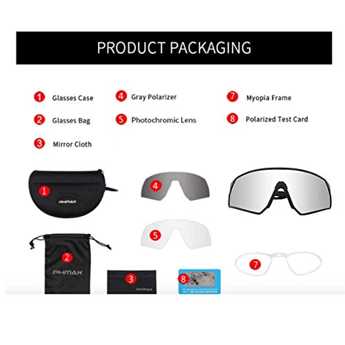 sunglasses restorer Gafas de Ciclismo Espejadas para Hombre y Mujer, Ligeras y Resistentes. Lente Fotocromática y Polarizada Extra.