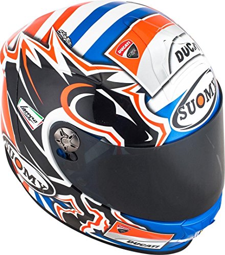 Suomy - Casco Sr-Sport Dovizioso GP, réplica Ducati, gráfica, S