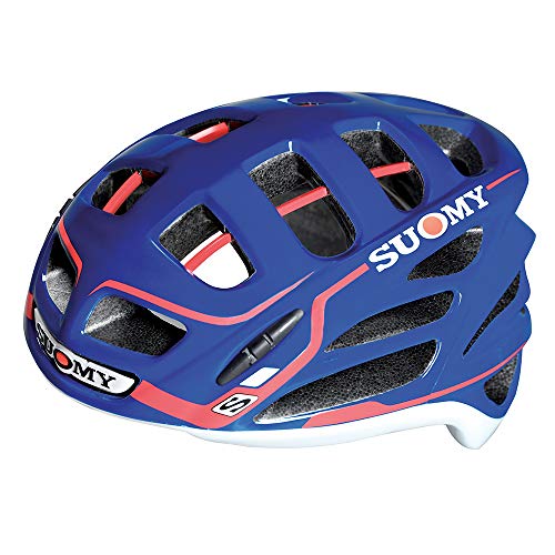 SUOMY GUNWIND - Casco para Bici, Multicolor (Blue/Red), M (54-58)