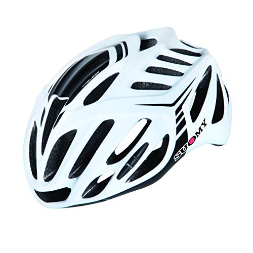 SUOMY Timeless Casco, Adultos Unisex, Blanco, L