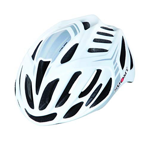 SUOMY Timeless Casco, Adultos Unisex, Blanco, M