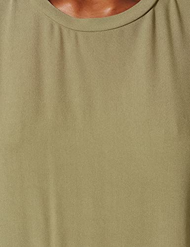 Superdry Curva Hem Shift Dress Vestido, Moss Khaki, Medium para Mujer