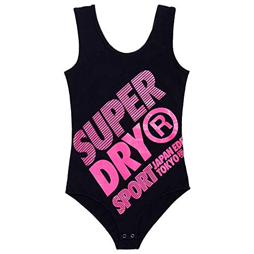 Superdry Japan Edition - Cuerpo Diagonal para Mujer, Mujer, GS3230MT, Flash Navy, 10