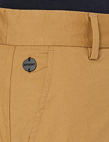 Superdry Paperweight Chino Short Pantalones Cortos, Classic Tan, 36 para Hombre