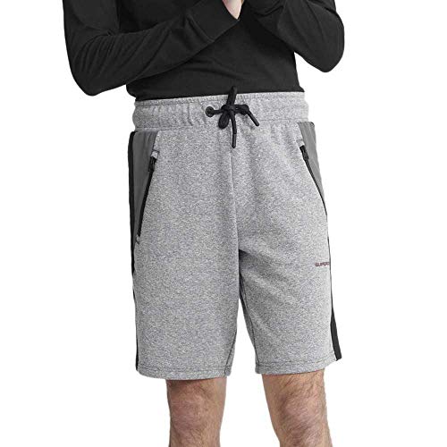 Superdry Tech Short Pantalones Cortos, Gris (Urban Grey Grit Ep8), Small para Hombre