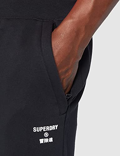 Superdry Training Core Sport Shorts Pantalones Cortos, Black, XX-Large para Hombre