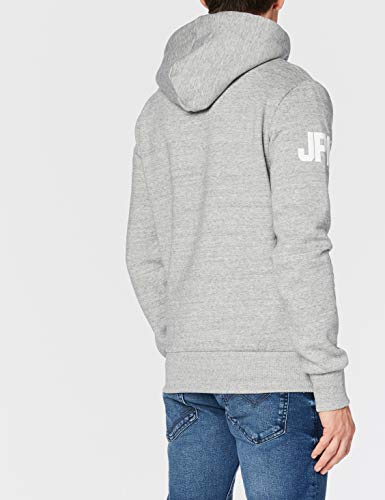 Superdry VL NS Hood Sudadera con Capucha, Marga Gris, M para Hombre