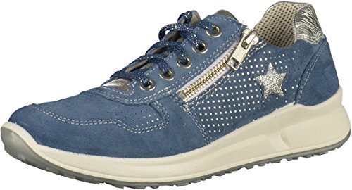 Superfit Niños niñas Zapatos Planos Merida Azul, (Water Kombi) 2-00186-88