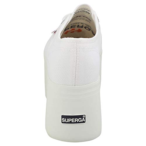 Superga 2802-cotw, Zapatillas de Gimnasia Mujer, Blanco (White 901), 37.5 EU