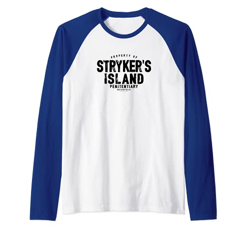 Superman Stryker'S Island Camiseta Manga Raglan