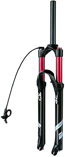 Suspensión Bicicleta Montaña Horquillas Delanteras 26 27,5 29 Pulgadas,1-1/8 'Aleación Magnesio Ligero Control Cable Aire Bicicleta MTB Amortiguador 28,6 Mm,Control Hombro A,29